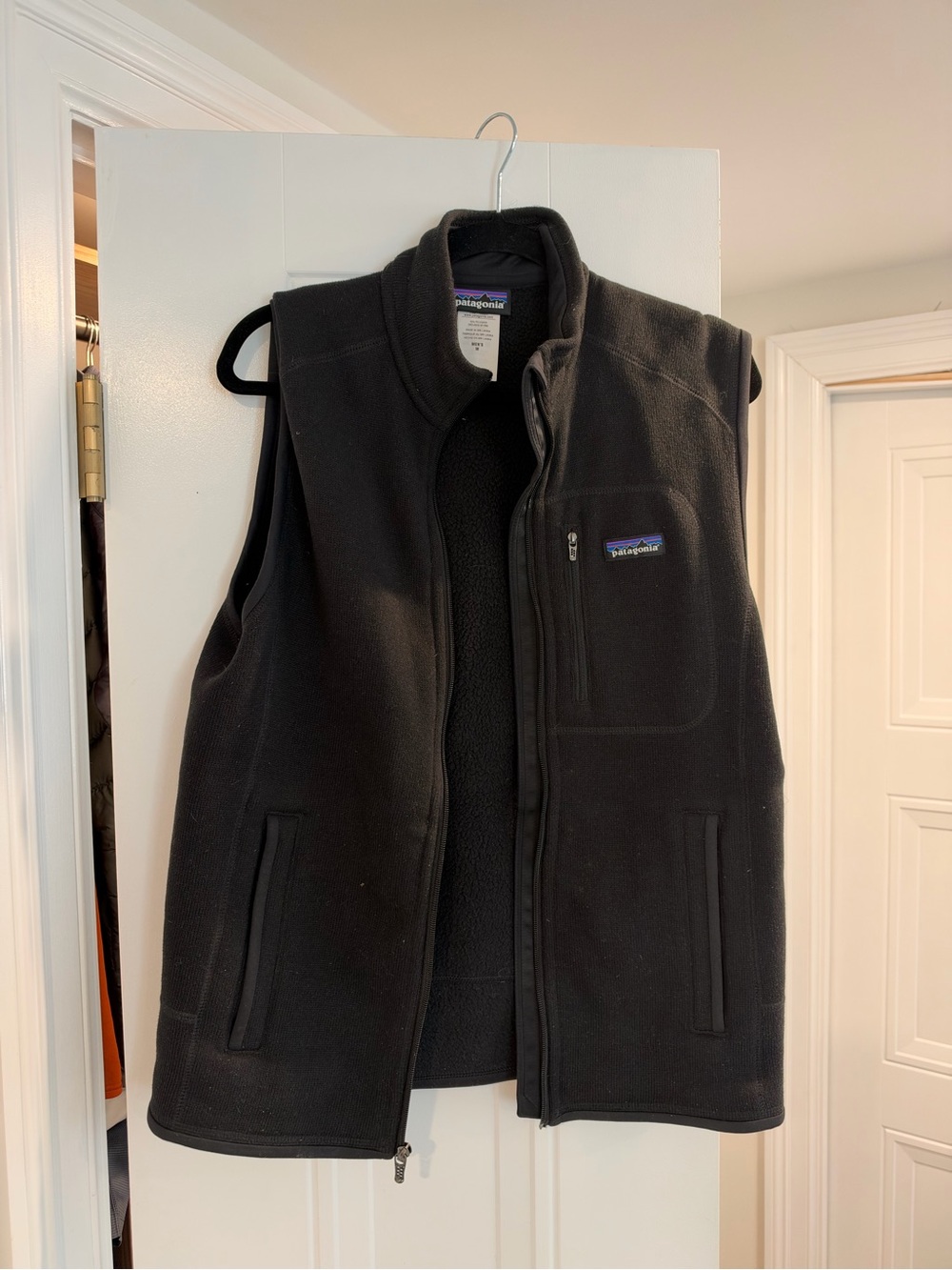Patagonia Men’s Black Better Sweater Fleece Vest
